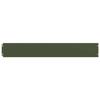 VidaXL Bordures pelouse 50pcs vert olive 15x103cm acier laminé à froid, bordure de jardin, bordure de lit de jardin, bordure 860151