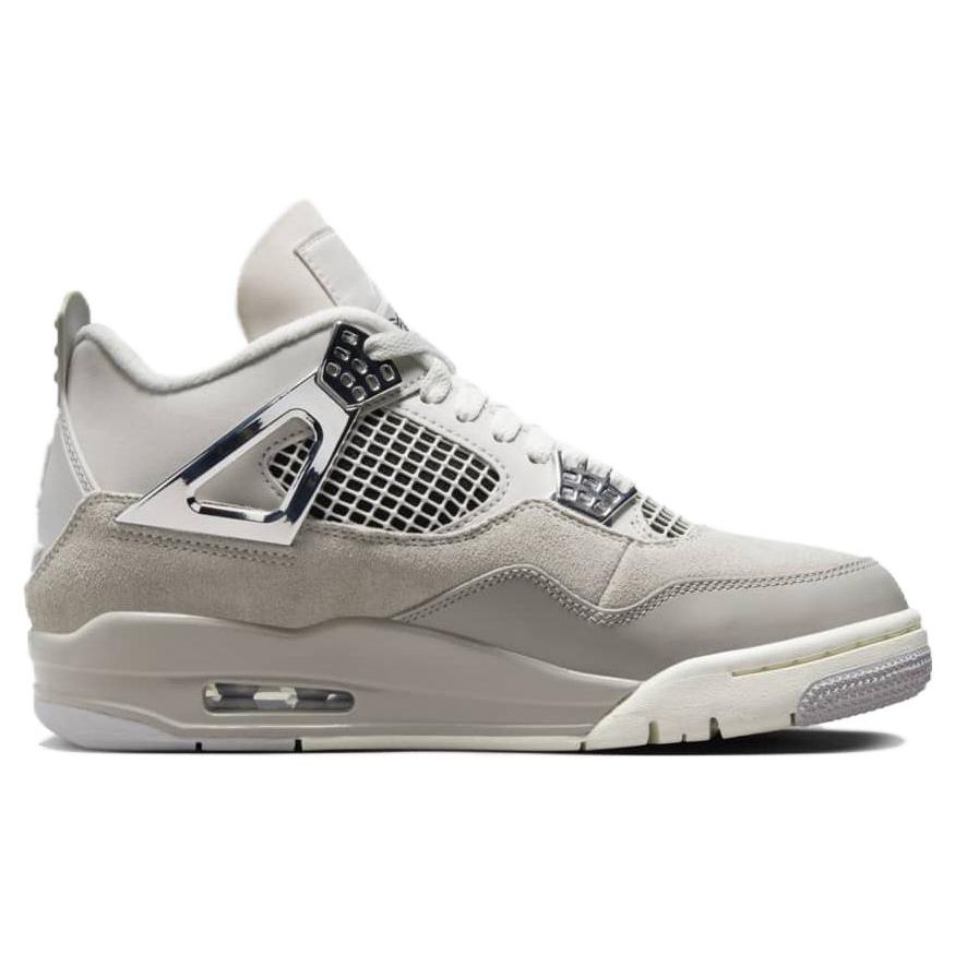 Air Jordan 4 Retro Frozen Moments Женские кроссовки Серый Light-Iron-Ore Sail AQ9129-001
