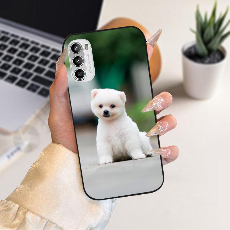 Мультяшные чехлы с животными для Motorola G52 4G, бампер на Moto G82 G71s 5G, мягкий силиконовый чехол для телефона Motorola G 82, Coque Fundas