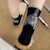 Women's Socks Cotton Breathable Funny Socks with 3D Plush Balls Cute Cat Socks Socks