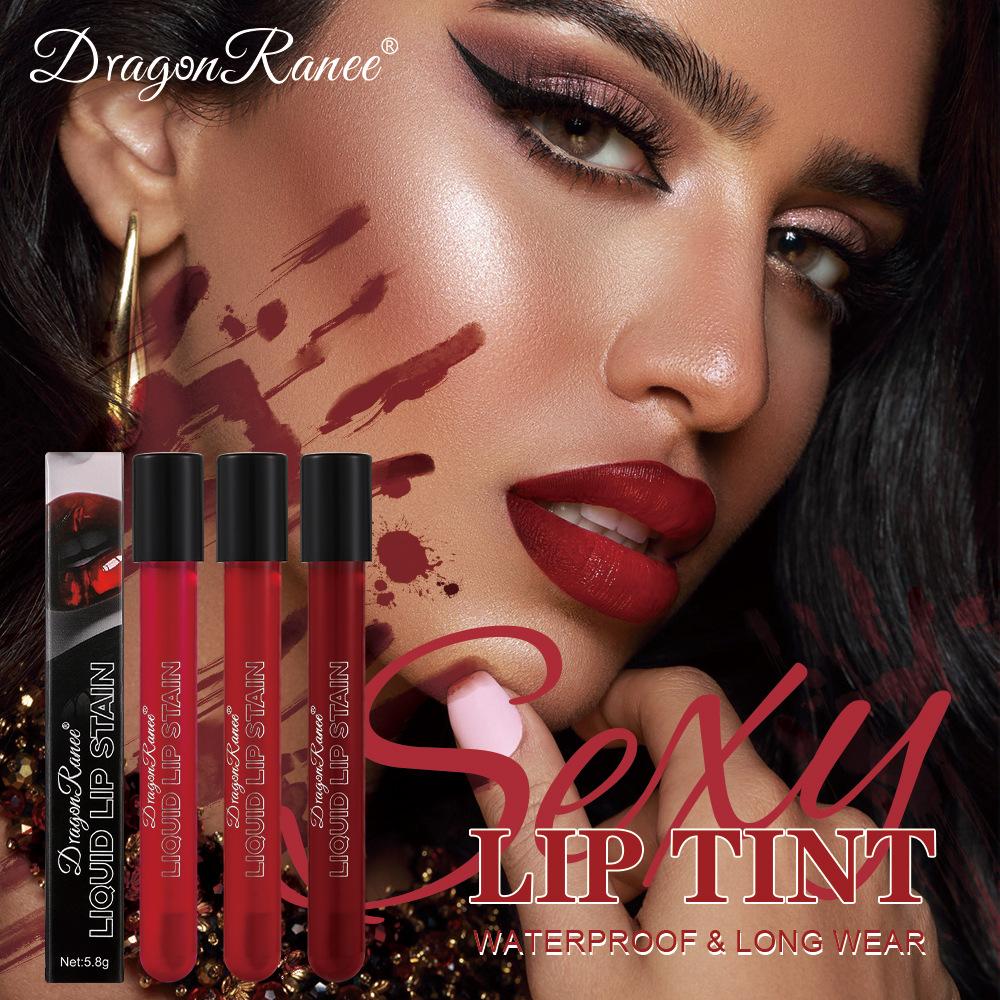 Dragon Ranee Блеск для губ Halloween Stain Увлажняющий блеск для губ Vampire Blood Lip
