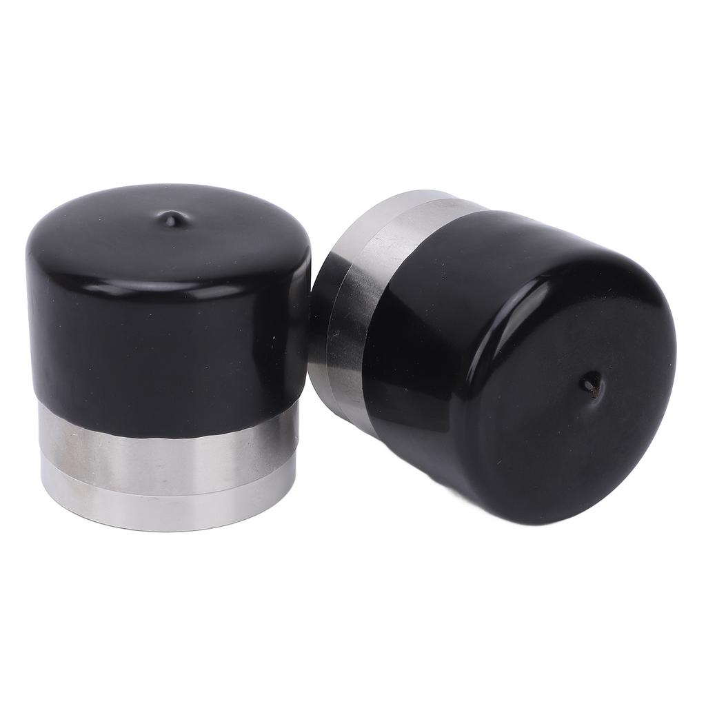 2 шт. Защитник подшипника колеса прицепа, нержавеющая сталь, центральный защитник подшипника ступицы колеса, диаметр 1,980 дюйма, прицеп