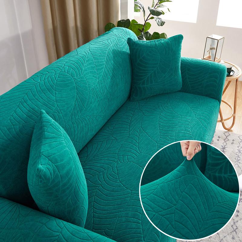 Thick Jacquard Sofa Cover for Living Room 1/2/3/4 Seater Elastic Sofa Cover L-shaped Corner Sofa Cover