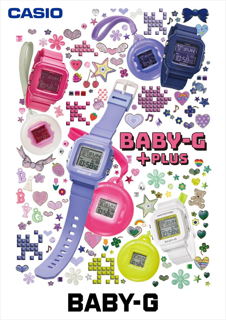 Часы Baby G фиолетовые [Casio] [] BABY-G+PLUS BGD-10K-6JR