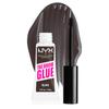 NYX PROFESSIONAL MAKEUP The Brow Glue, Гель для бровей с тинтом, Экстремальная фиксация - Черный