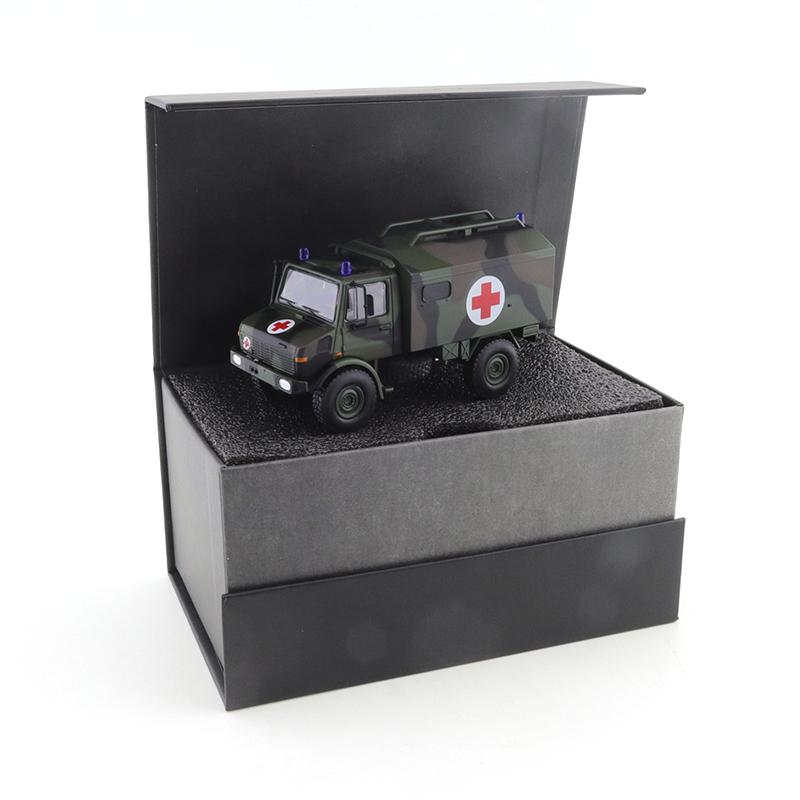 MASSDI 1/64 Unimok U1300L Внедорожный Грузовик-Дом на Колесах Специальный Спасательный Грузовик Машина Сплав Автомобиль Металлическая Литая Модель Игрушки для Детей Мальчиков