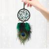 Подвеска на зеркало заднего вида автомобиля с павлиньими перьями, Подвеска для автомобиля, Премиальные ощущения, Подвеска для автомобиля, Украшения для автомобиля