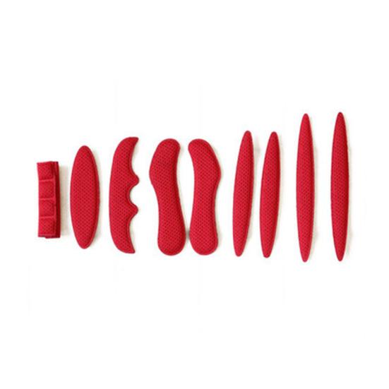 27Pcs/Set Sponge Helmet Pad Washable Soft Detachable Helmet Inner Padding for Cycling