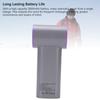 Portable Handheld Fan, Gray, 3600mAh, USB Rechargeable, Quiet & Adjustable