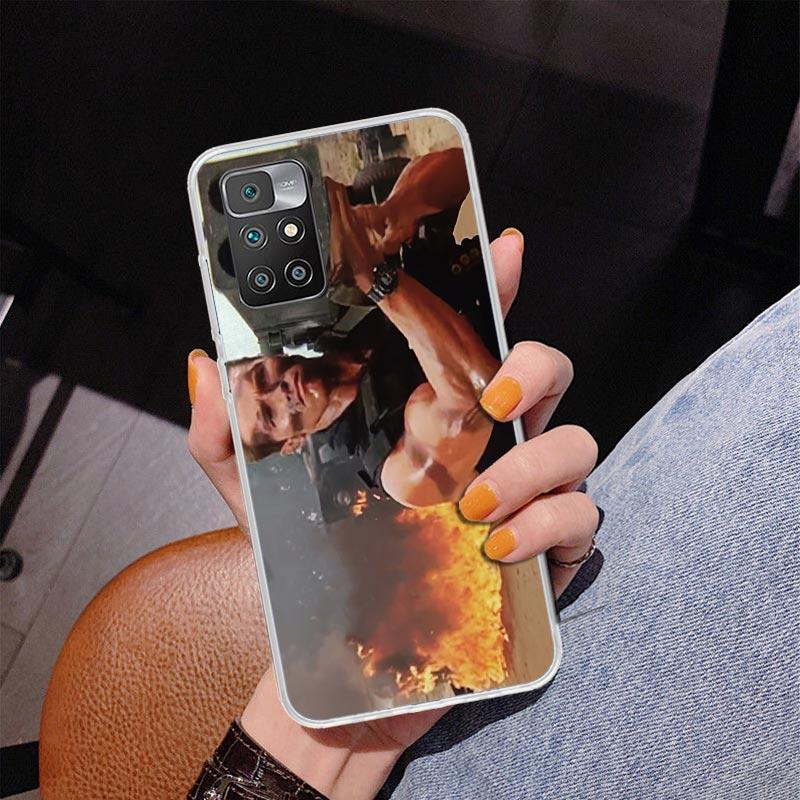 Чехол для телефона Arnold Schwarzenegger Terminator для Xiaomi Redmi 12 12C 10 10A 10C 10X 9 9A 9C 9T 8 8A 7 7A 6 6A S2 K20 Pro K40 Uniq