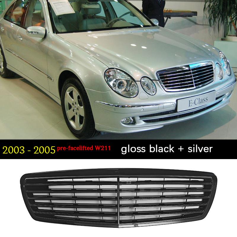 Решетка переднего бампера GT Panamericana для 2003-2008 Mercedes E Class W211 S211 E200 E230 E240 E270 E280 E320 E350 E420 E400 E500