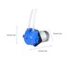 Kamoer CKP DC S08 12V Peristaltic Pump Aquarium Water Pump with 2M Tube 4pcs Straps 2pcs Joints Flow Adjustable 14~41.5ml min for DIY Aquarium Lab An