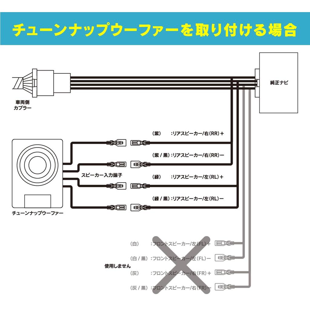 Beat-Sonic Speaker Removal Cable for Nissan Genuine Navigation BH13