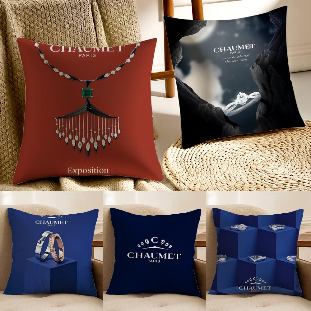 Romantic Poetic Design Style CChaumetA Cushion Cover Pillowcase Antidustmite living Room Sofa Decor Cushion Room