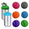 6Pcs Silicone Can Lids Leak-Proof Reusable Beverage Covers for Beer Soda Juice Universal Fit Standard Cans 6 Different Colors Beverage Protectors for