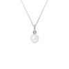 Necklace - - AAA+ Freshwater Cultured Pearl - 6-7 Mm - 925 Silver - Women