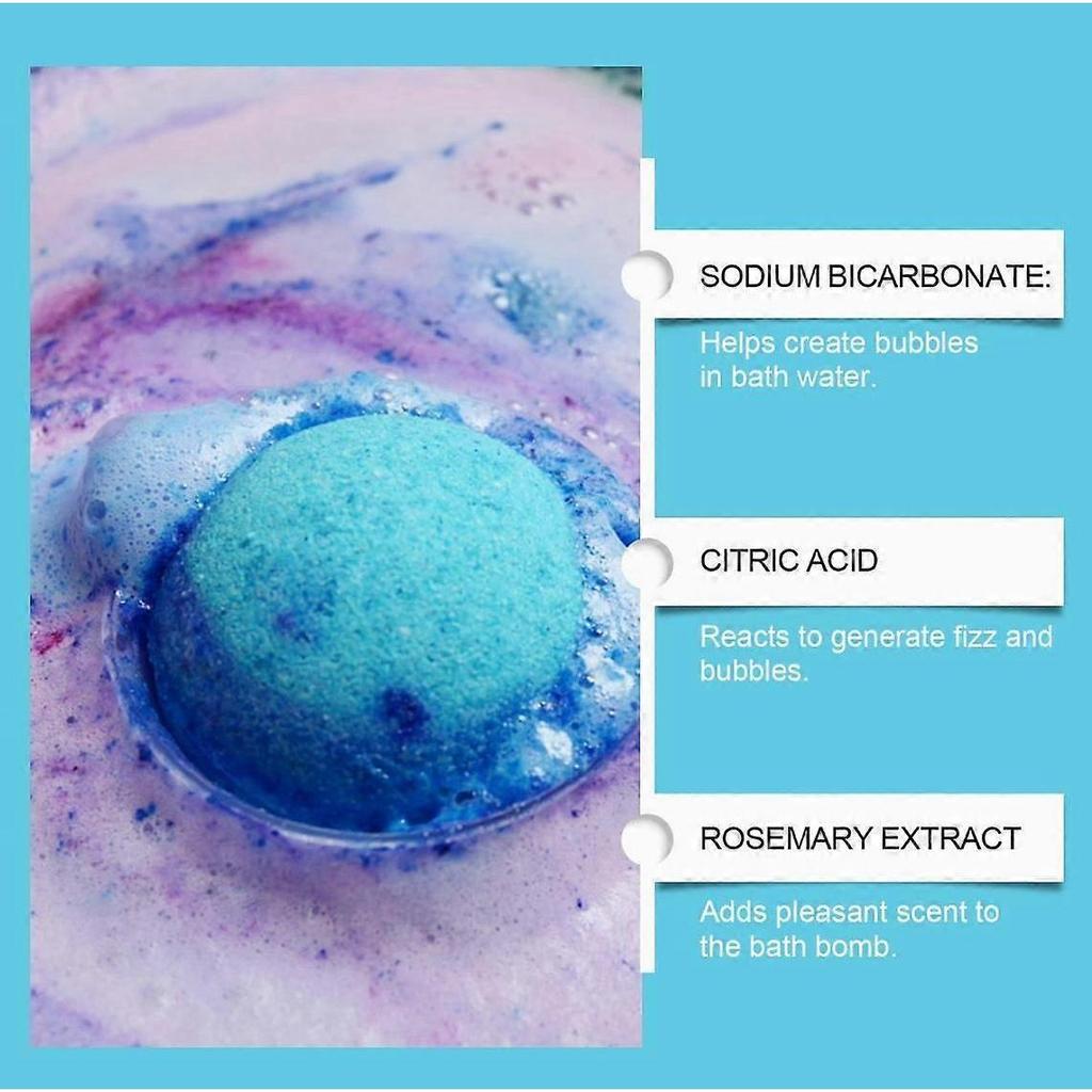 Wiieey Bubble Shower Ball Fragrance Moisturizes With Long-Lasting Floral Scents And Plant Cleansing For Colorful Skin Bath Balls