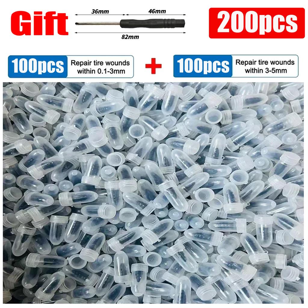 Car Tire Repair Nail Car Wheel Universal Puncture Repair Kit Patch Motorcycle Rubber Screw Automotive Repair Screws