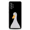 Чехол для телефона с мультяшным сомнением и уткой для Samsung A51 A71 A21S A12 A11 A31 A41 A52 A32 A01 A23 A33 A53 A73 A03S A13 5G A72 A54 A34