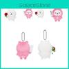 Bear Joke Plush Toy Anime Peripheral Cute Cartoon Keychain Pendant Backpack