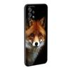 Милые чехлы с животными-лисами для Samsung Galaxy A52 5G Funda A13 A54 A52s A53 A72 A73 A33 A23 A32 A51 A71 Мягкий ТПУ Силиконовый Черный Чехол