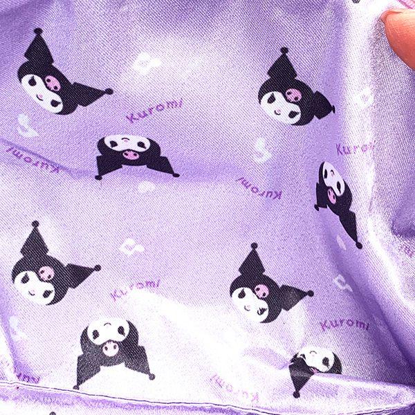 Sanrio Kuromi Plush Pen Pouch Black