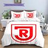 SSV Jahn Regensburg Pattern Bedding Quilt Set  Home Decoration  Gift (1 * duvet cover + 2 * pillowcase  without core)
