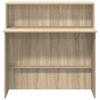 Reception Counter Sonoma Oak 100 x 50 x 103.5 cm Particleboard