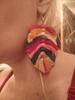 Богемные Роскошные Серьги-кисточки 2025 Boho Модные Украшения Женские Длинные Свисающие Серьги Серьги в форме Листа