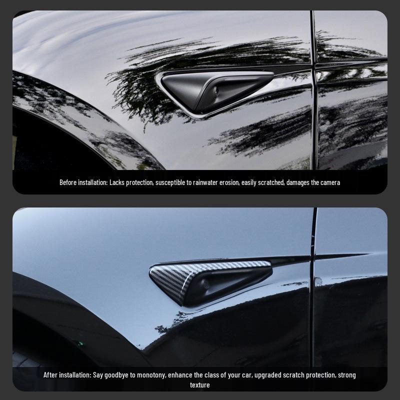 Защитная крышка боковой камеры для Tesla Model 3/Y (обновленная модель) - Аксессуары Huan Ya