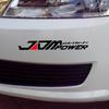 JDM POWER автомобильная наклейка на окно, бампер, наклейка для Toyota Honda Volkswagen Mitsubishi, высококачественная новая новинка