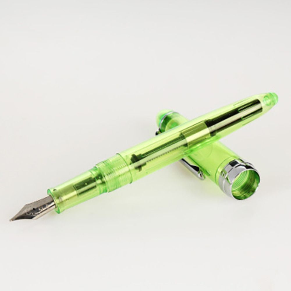 Акриловая перьевая ручка, прозрачная подарочная ручка, роскошная чернильная ручка для офиса