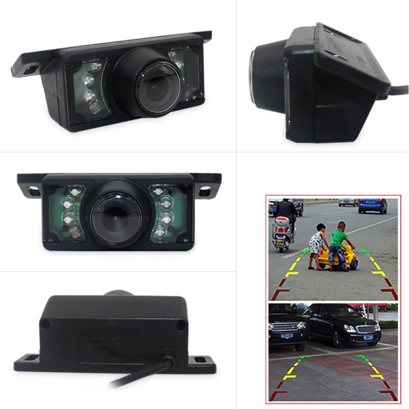 Автомобильная система камеры заднего вида, устойчивая к атмосферным воздействиям, противоударная, 170-градусная широкоугольная рамка номерного знака