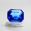 Natural Tanzanite Blue Emerald Shape 9 Ct   make jewelry Loose Gemstone