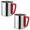 Кружка Coleman двойная из нержавеющей стали 300 Красная из (Пакет 2) 170-9484