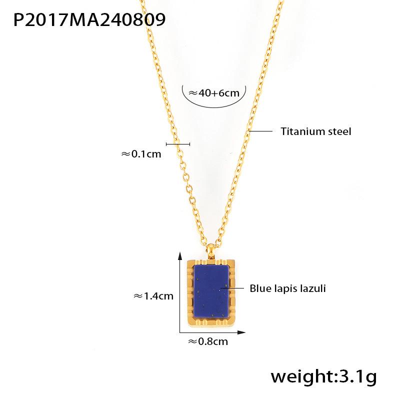 Позолоченное 18-каратным золотом французское ретро геометрическое колье-чокер с синим лазуритом