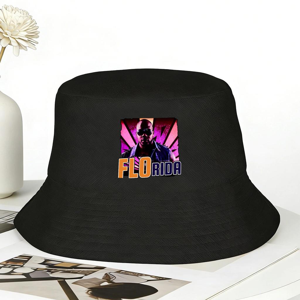 Панама Flo Rida Летняя Модная Рыбацкая Шляпа Для Мужчин Женщин Дышащая Отпускная Кепка Хип-Хоп Индивидуальная Солнцезащитная Шляпа