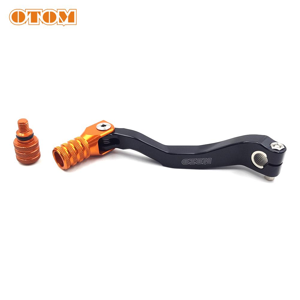 OTOM NC250 Gear Lever Motorcycle CNC Aluminum Folding Gear Shift Lever For ZONGSHEN KAYO ATV Pit Dirt Bike Gear Levers Motocross
