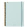 KOKUYO Sooofa A5 Soft Ring Notebook, 4mm Grid, Light Blue, Compact Size