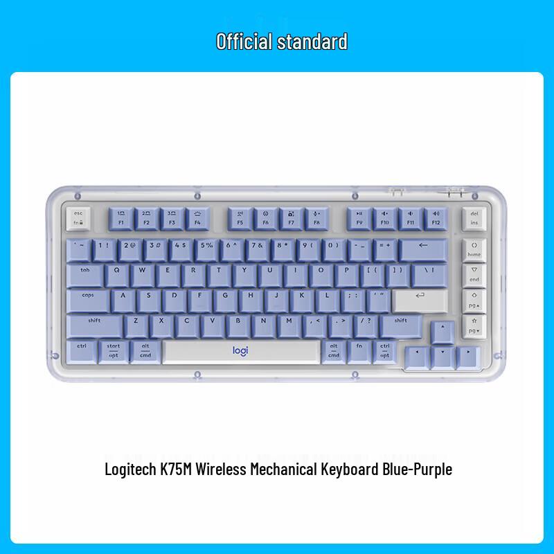 Logitech ALTO KEYS K75M Беспроводная кастомная механическая клавиатура