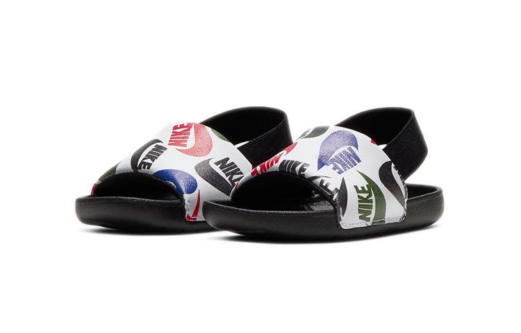 Kids' Slides Nike Kawa Slide SE JDI TD 'Black'