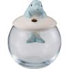 Cute Dome-Shaped Flower Vase, Dolphin Design, SAN3181-2