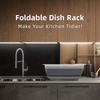Подставка для сушки посуды - складная сушилка для посуды, Подходит для дома на колесах, кемпера, кухонного стола - портативная подставка для сушки посуды, Легко хранить, Используется на кухне