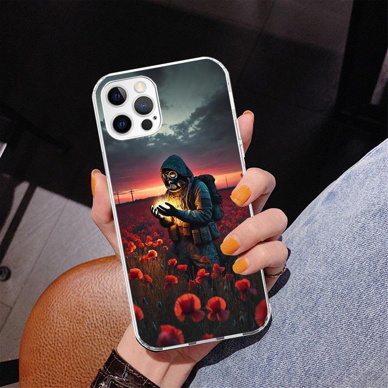 Чехол для телефона S-Stalker для iPhone 13 12 Mini 11 Pro Max XS XR X SE 7 8 Plus 5S 5 6S 6 Подарок Печатный Чехол Fundas