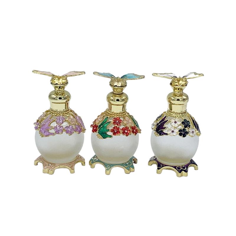 15 мл винтажный флакон для духов пустой флакон-капельница для эфирных масел многоразовый контейнер флакон-бабочка декоративный подарок