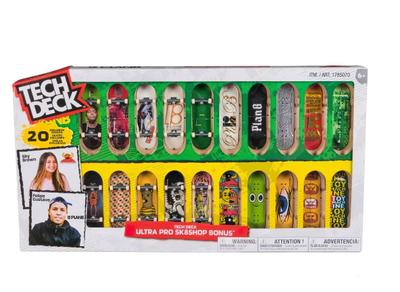 TECH DECK Ultra Pro 20 Бонусный набор Фингерборд Скейтборд Sk8shop