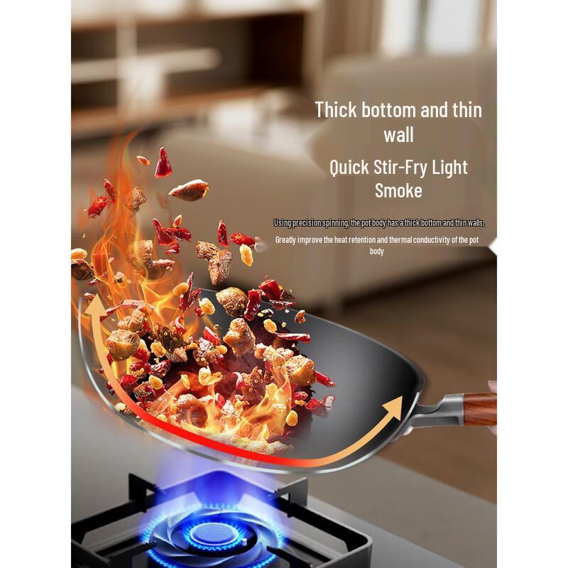 Midea Чугунный вок без покрытия