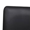 4 Piece Black Faux Leather Swivel Chairs