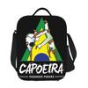 Capoeira Paranaue Insulated Lunch Bag for Women Kids Leakproof Food Boxes Thermal Lunch Box Tote