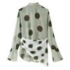 2026 Loose Shirt Dress With Scarf Animal Print Short Street Style Women